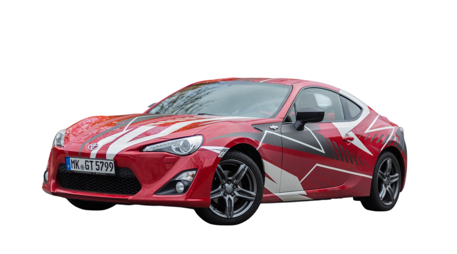 Toyota GT86 in Rot