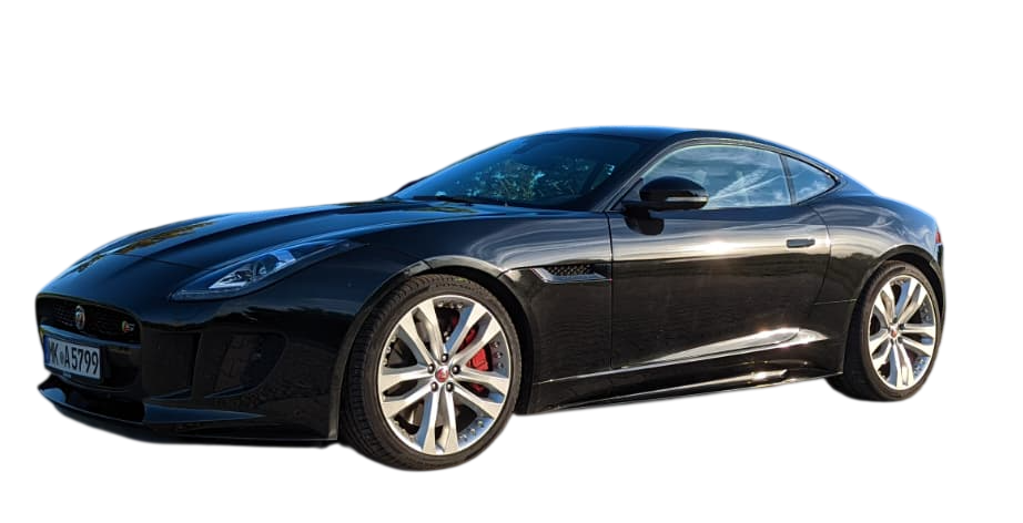 Jaguar F-Type S in Schwarz