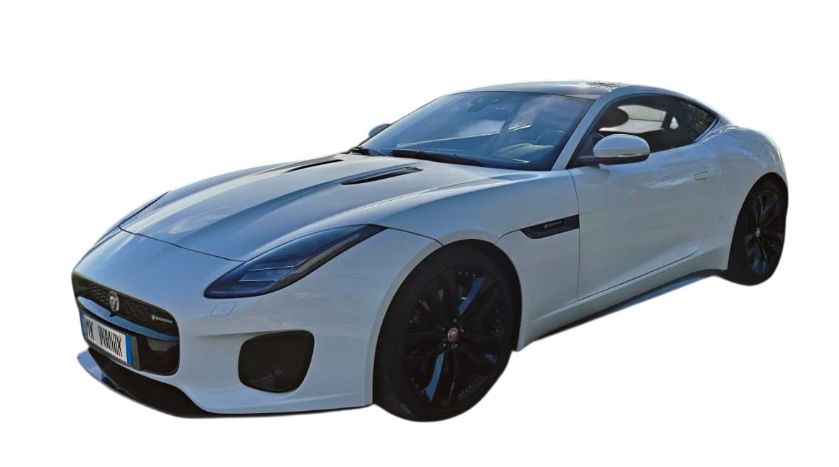 Jaguar F-Type P300 in Weiß